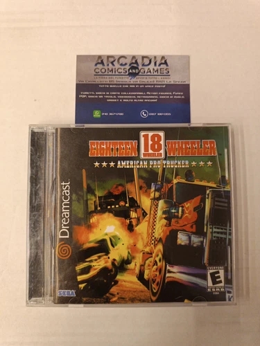 18 Wheeler American Pro Trucker Eighteen NTSC USA Dreamcast SEGA